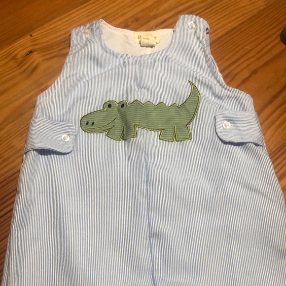 Boys Alligator short-all outfit - Picture 3 of 6